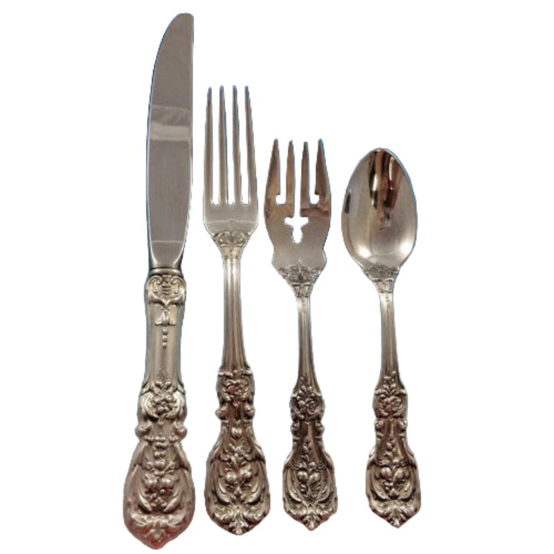 Francis I Sterling Silver 4 Piece Place Size Setting with Modern Blade