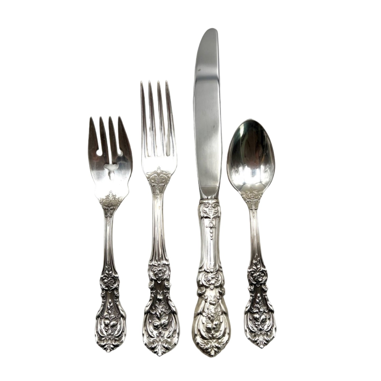 Francis I Sterling Silver 4 Piece Place Size Setting with Modern Blade