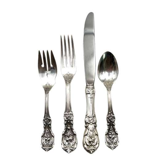 Francis I Sterling Silver 4 Piece Place Size Setting with Modern Blade