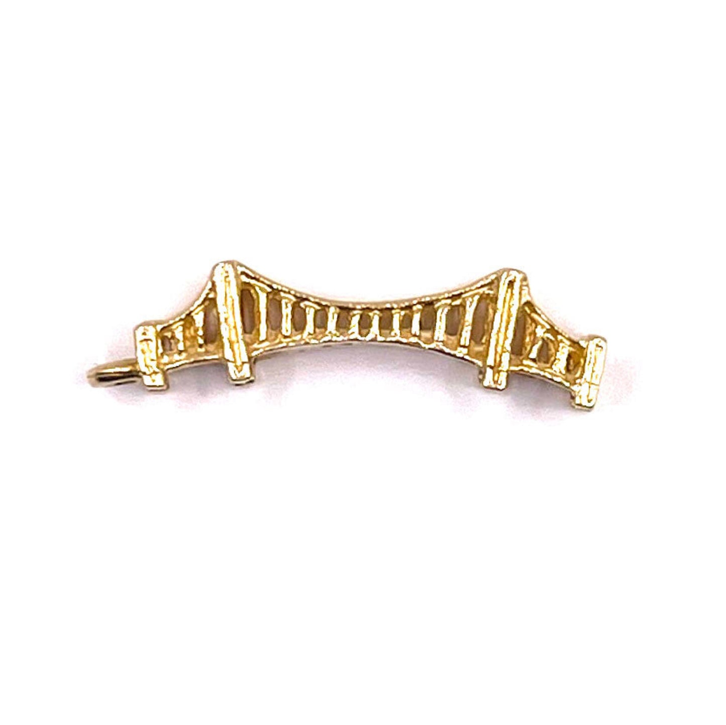 14kt Golden Gate Bridge Charm
