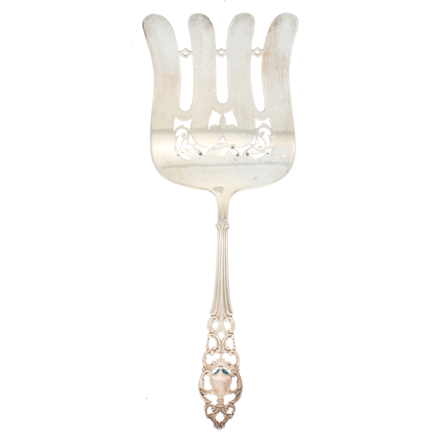 York Sterling Silver Asparagus Server Entree Server