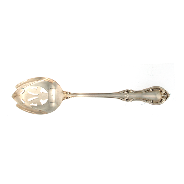 Joan of Arc Sterling Silver Slotted Tablespoon