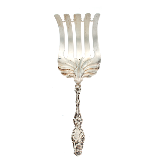 Lily Sterling Silver Asparagus Fork Whiting