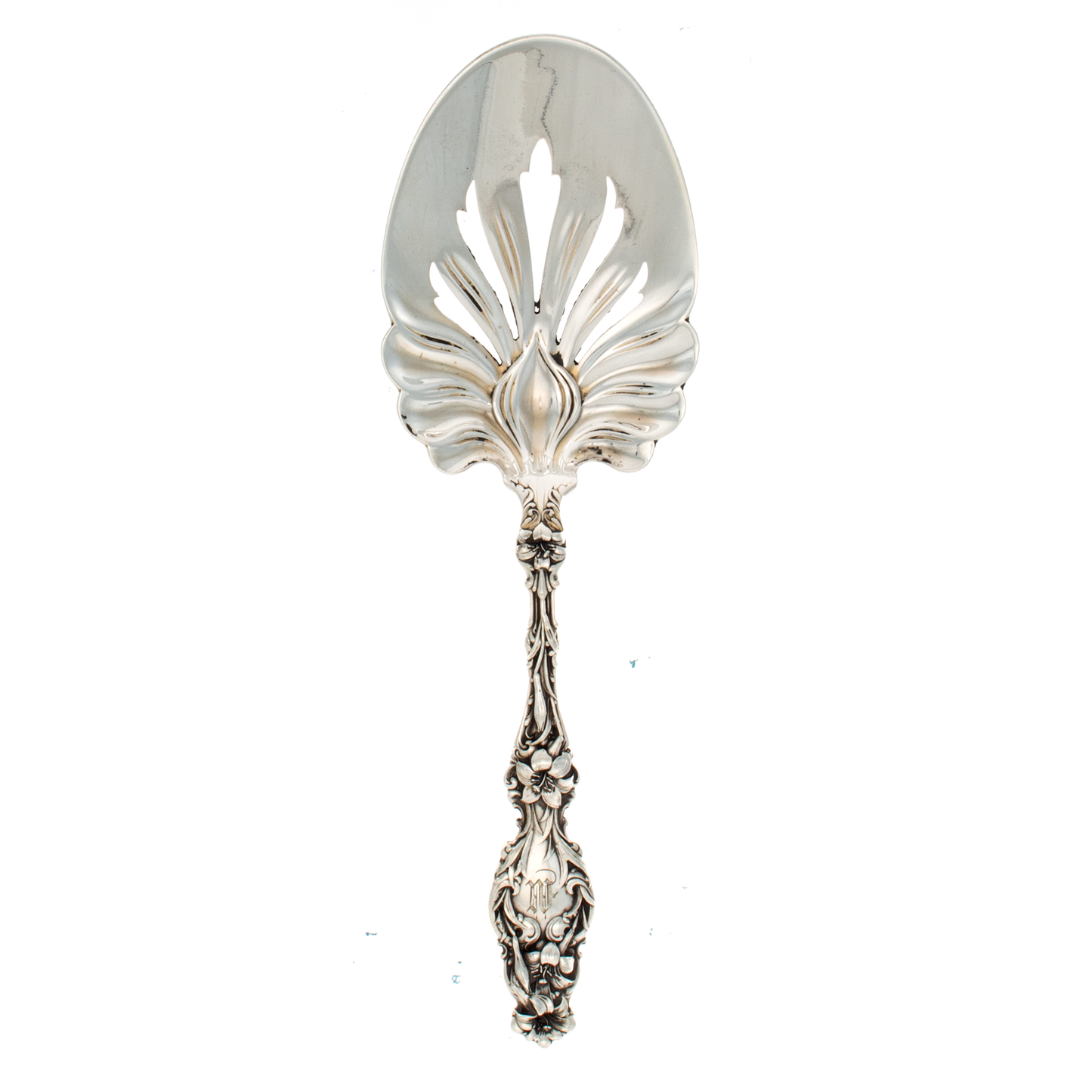 Lily Sterling Silver Fried Egg Server 8 1/4” Whiting