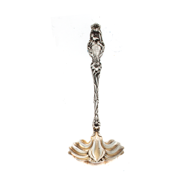 Lily Sterling Silver Gravy Ladle