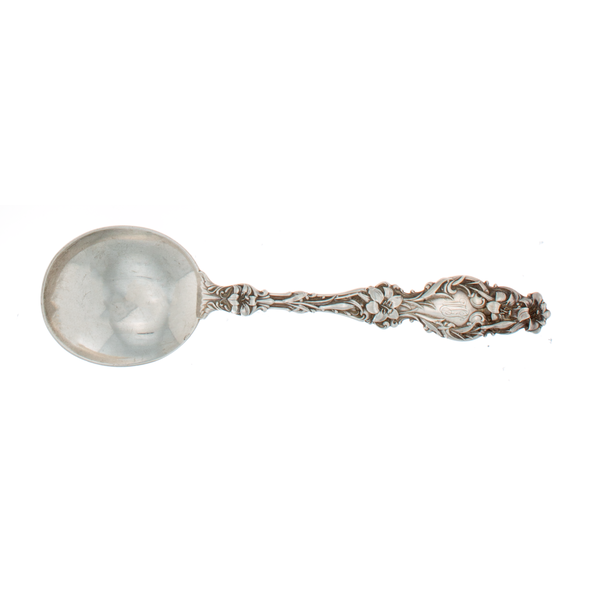 Lily Sterling Silver Gumbo Spoon