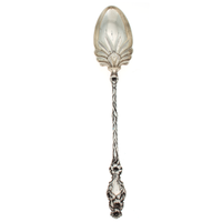 Lily Sterling Silver Long Handle Salad Serving Spoon