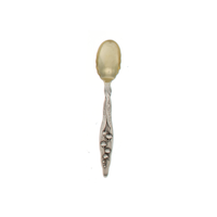 Lily Of The Valley Sterling Silver Demitasse Spoon
