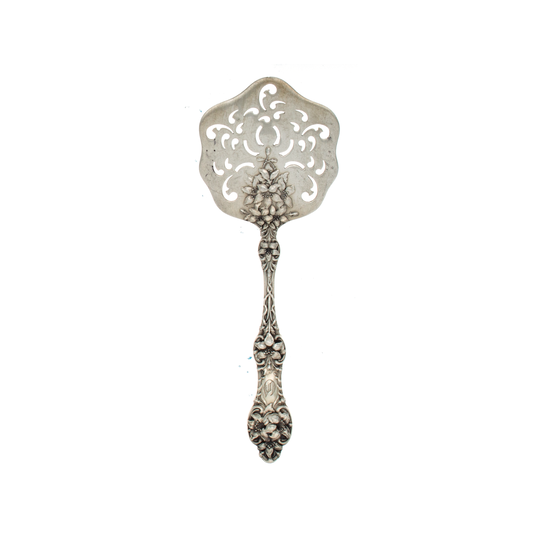 Old Orange Blossom Sterling Silver Cucumber Server Petit Four Server