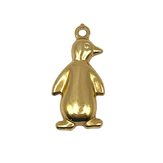 18k Penguin Charm