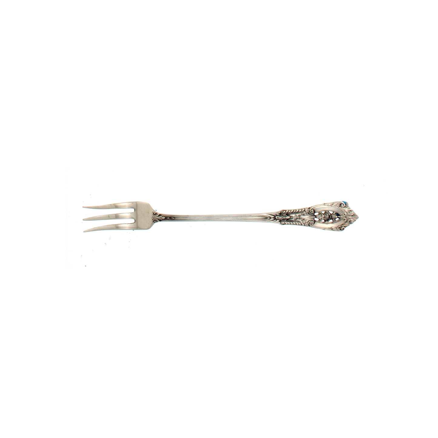 Rose Point Sterling Silver Cocktail Fork