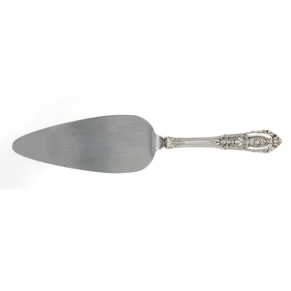 Rose Point Sterling Silver Cake Knife