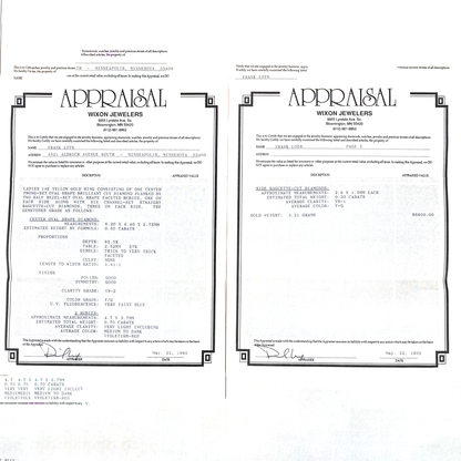 14k Yellow Gold Diamond and Ruby Ring