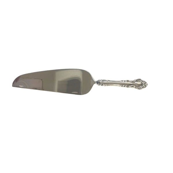 Spanish Baroque Sterling Silver Pie Cake Knife