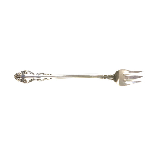 Spanish Baroque Sterling Silver Cocktail Fork