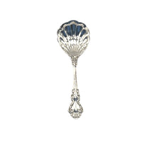 Spanish Baroque Sterling Silver Sugar Shell