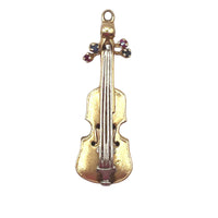 14Kt Gold Charm Violin