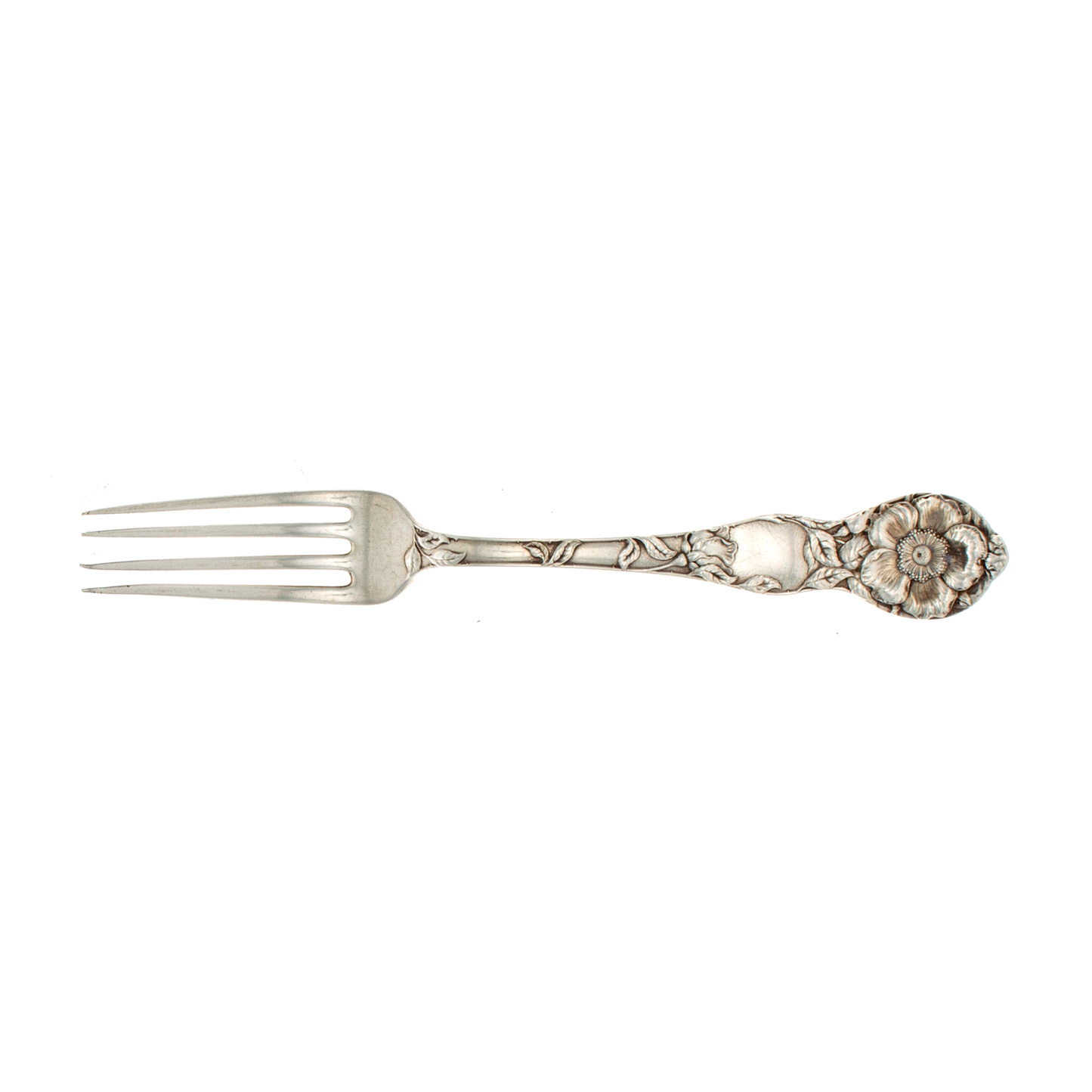 Wild Rose Sterling Silver Dinner Fork