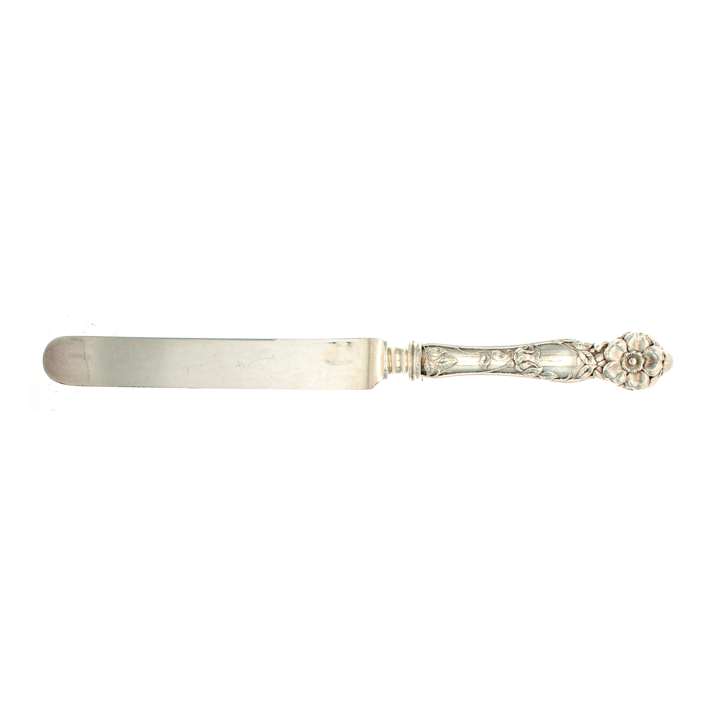 Wild Rose Sterling Silver Dinner Knife