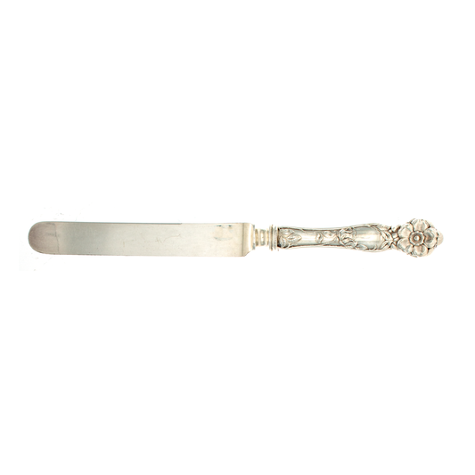 Wild Rose Sterling Silver Dinner Knife
