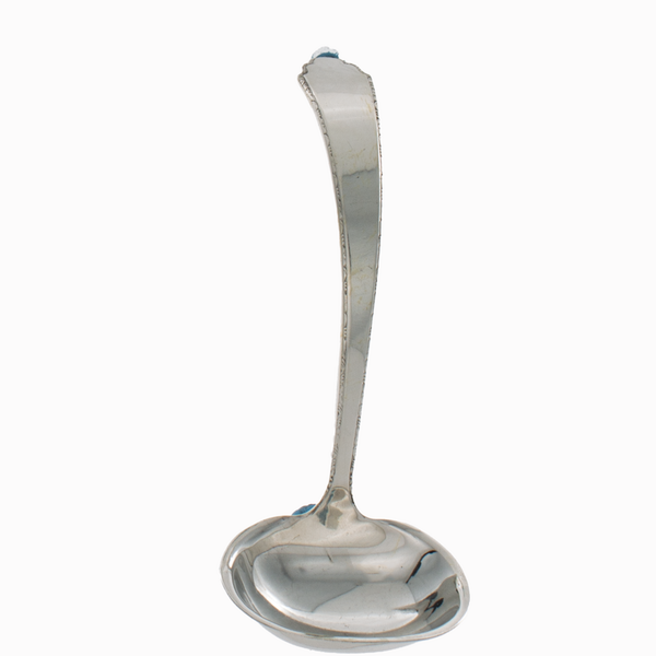 William & Mary Sterling Silver Gravy Ladle