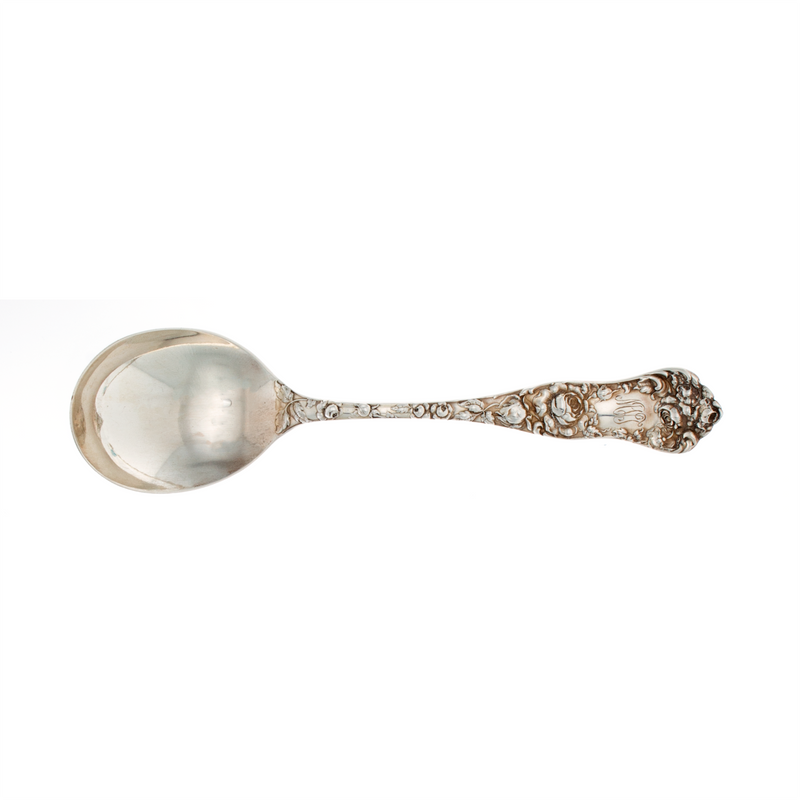 American Beauty Sterling Silver Gumbo Spoon