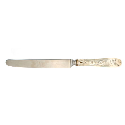 Tiffany Audubon Sterling Silver Dinner Size Knife