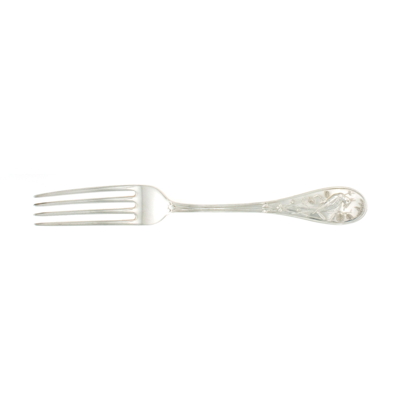 Tiffany  Audubon Sterling Silver Dinner Fork