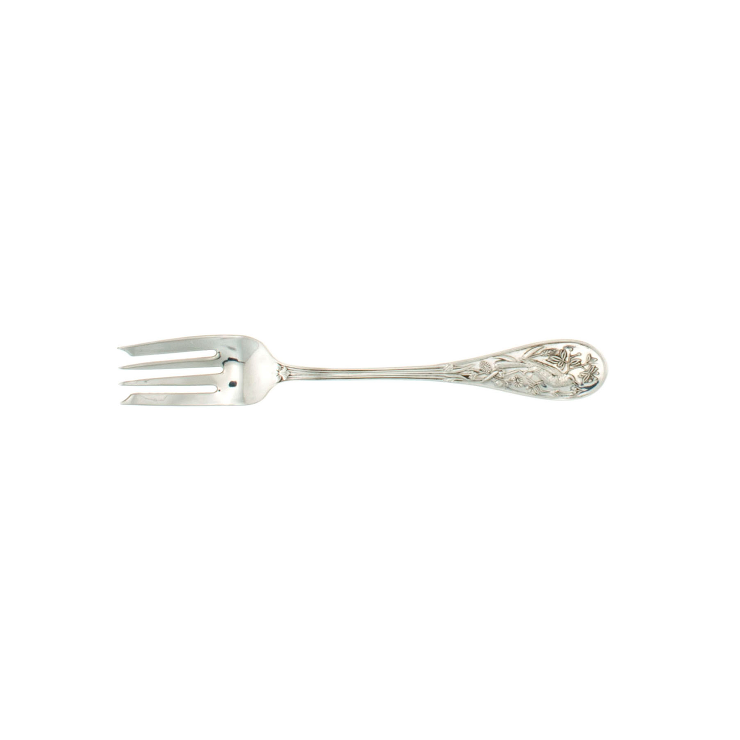 Tiffany Audubon Sterling Silver Salad Fork
