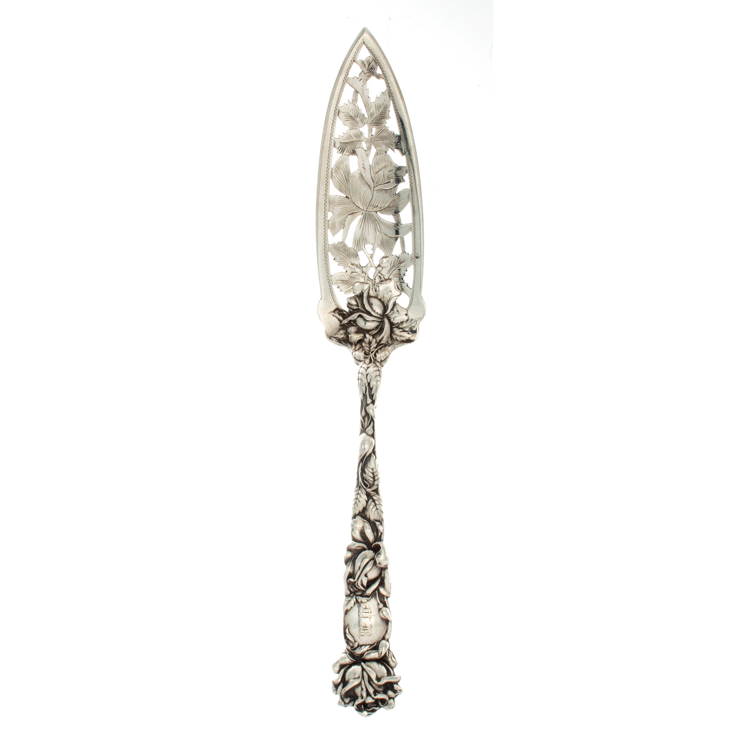 Bridal Rose Sterling Silver Jelly Cake Server