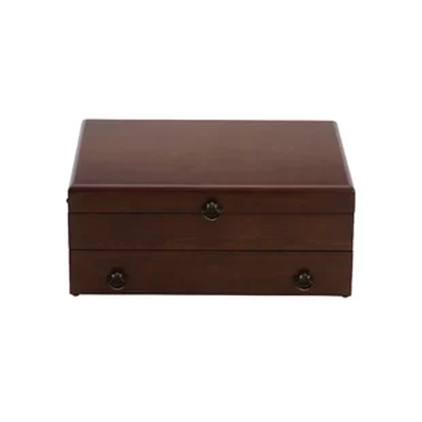 Bristol Cherry Brown Sterling Silver Flatware Chest