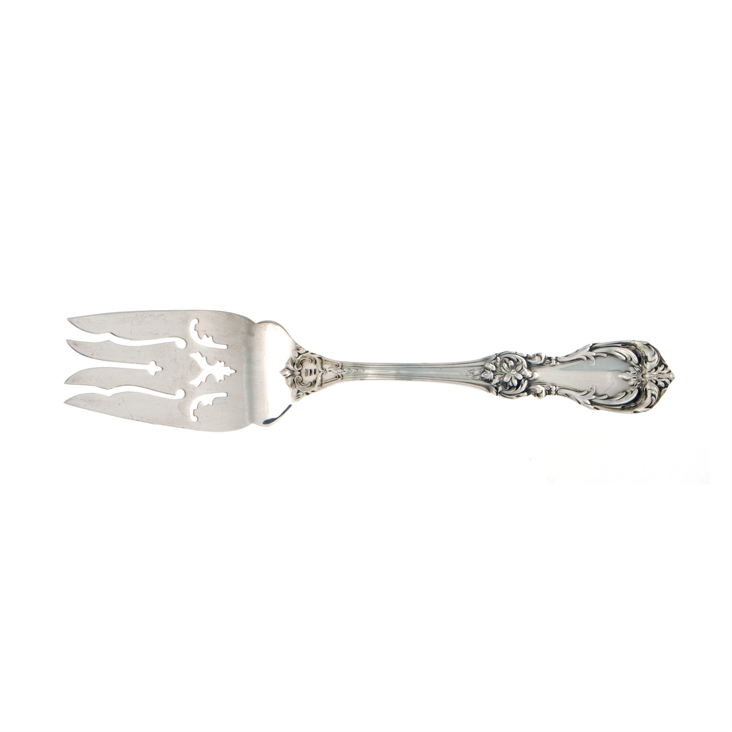 Burgundy Sterling Silver Cold Meat Fork