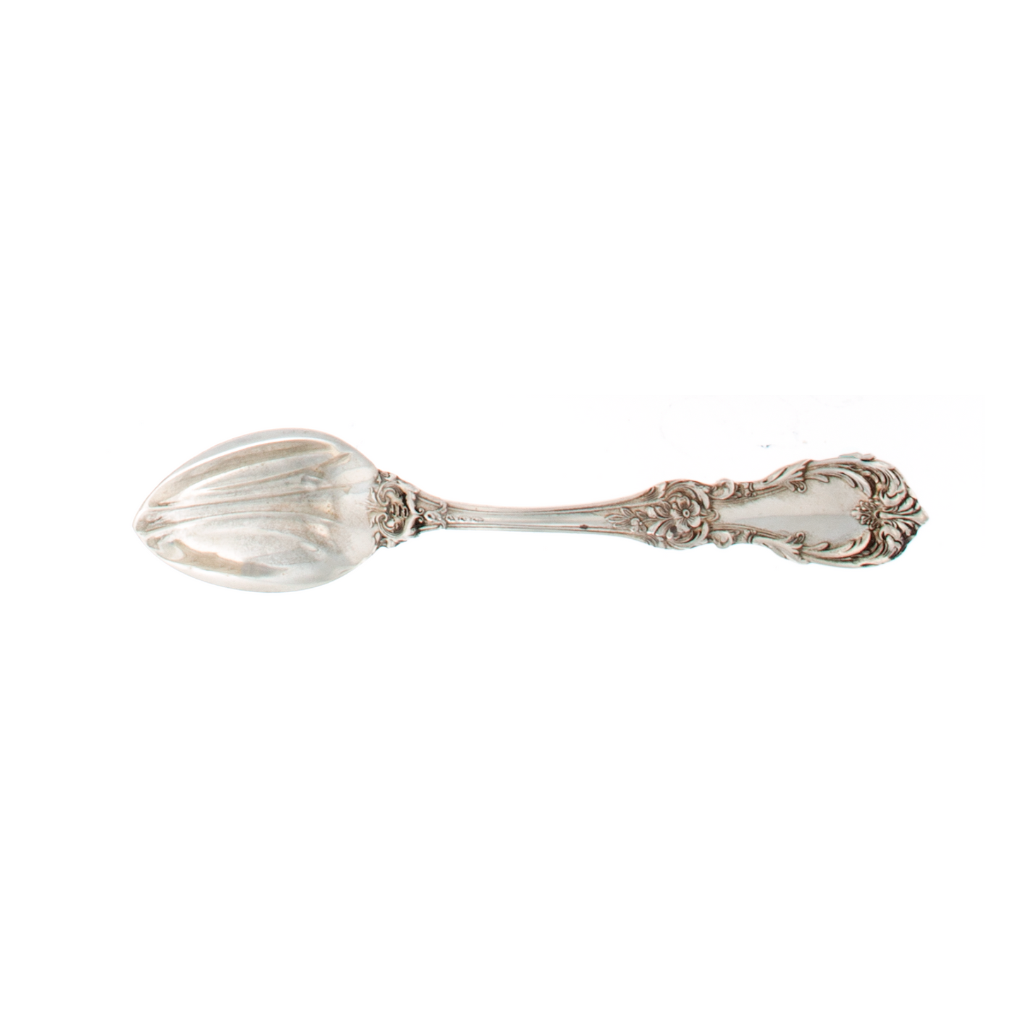 Burgundy Sterling Silver Grapefruit Spoon