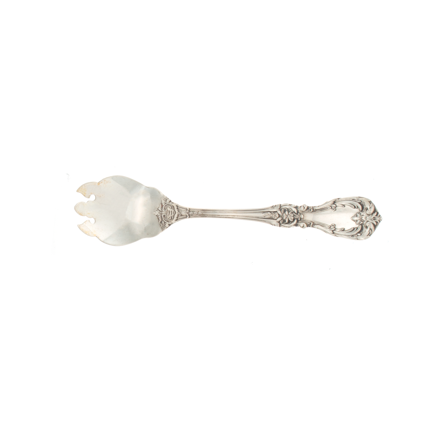 Burgundy Sterling Silver Ice Cream Fork