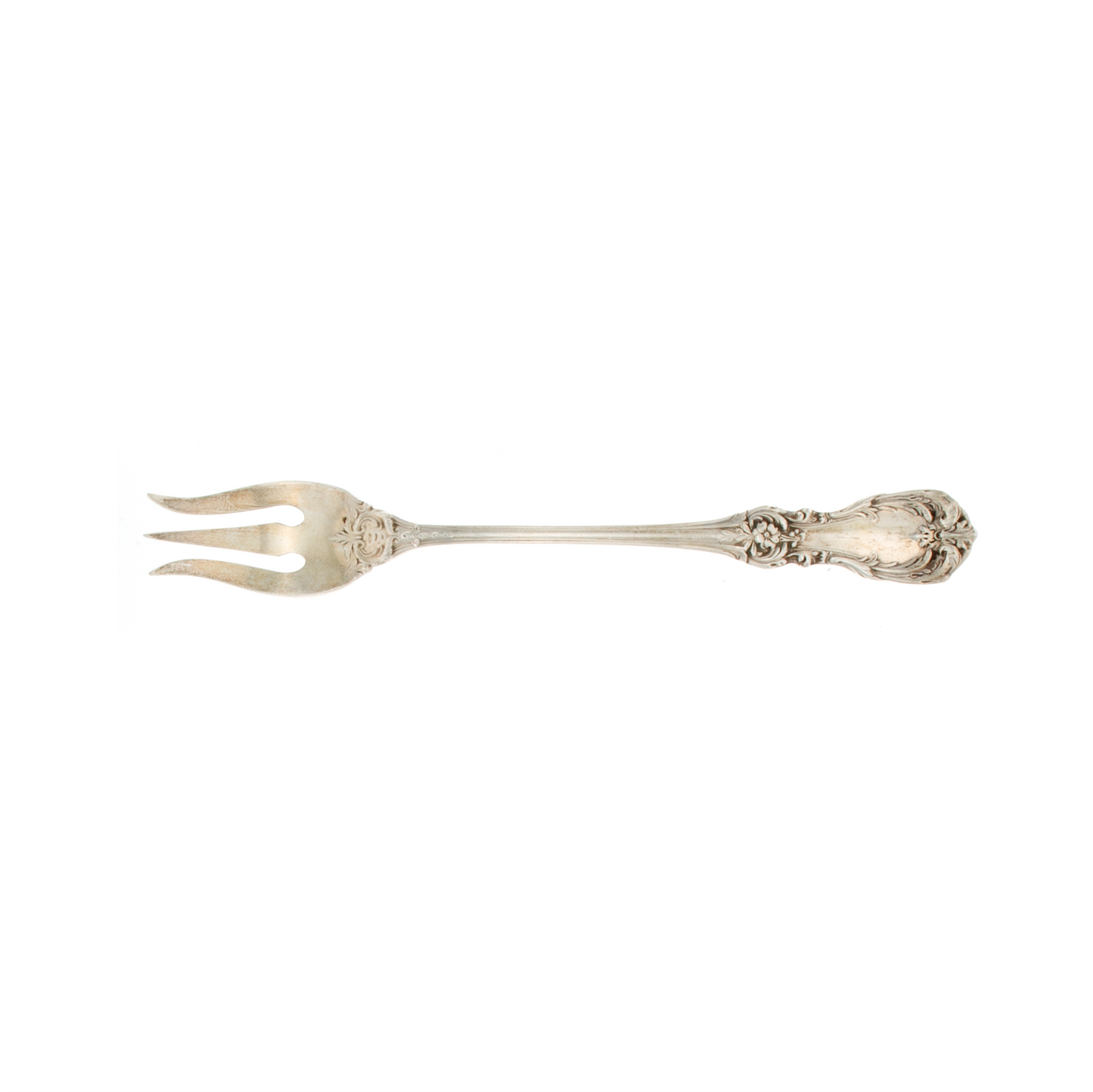 Burgundy Sterling Silver Pickle Fork