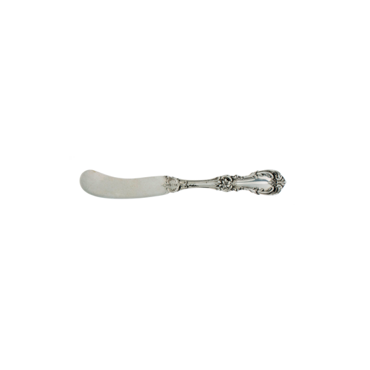 Burgundy Sterling Silver Flat Handle Spreader