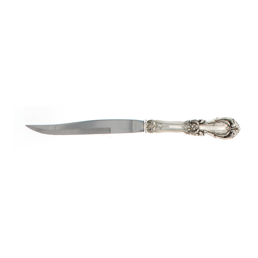 Burgundy Sterling Silver Steak Knife