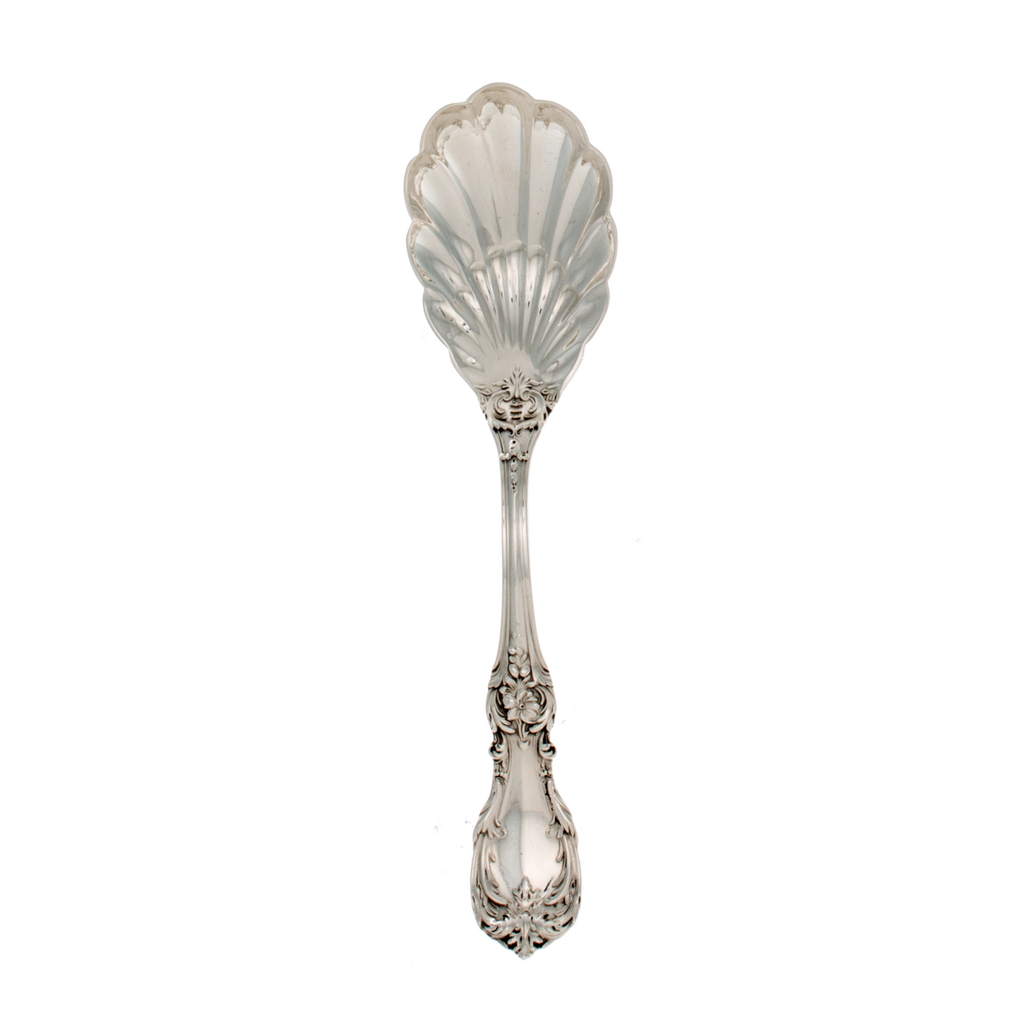 Burgundy Sterling Silver Sugar Spoon