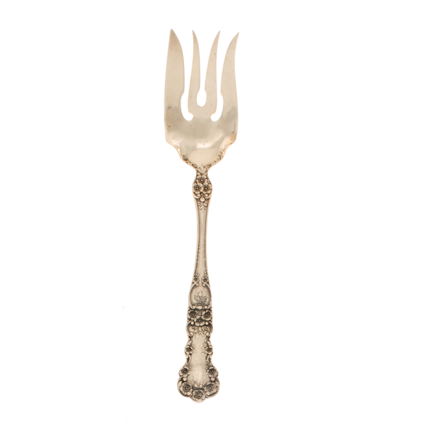 Buttercup Sterling Silver Cold Meat Fork