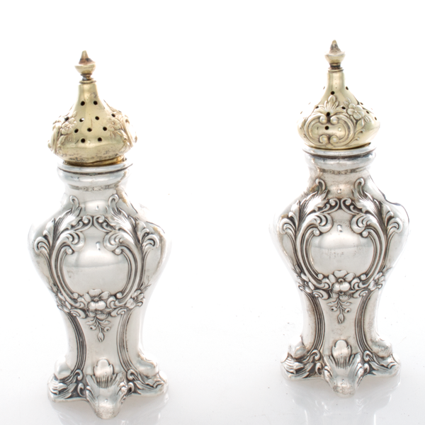 Chantilly Sterling Silver Salt & Pepper Shakers