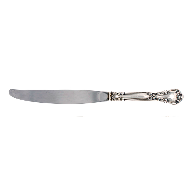Chantilly Sterling Silver Dinner Knife Modern Blade