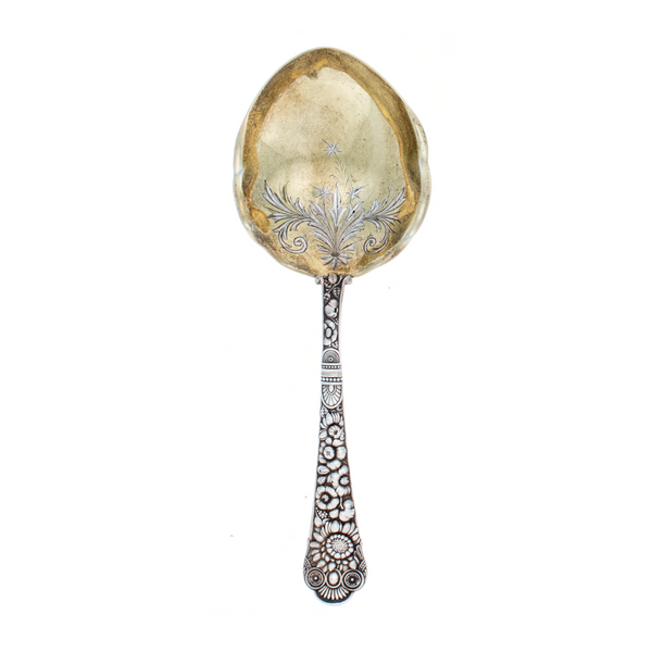 Cluny Sterling Silver Pudding Spoon