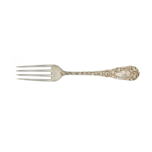 Durgin Chrysanthemum Sterling Silver Dinner Fork