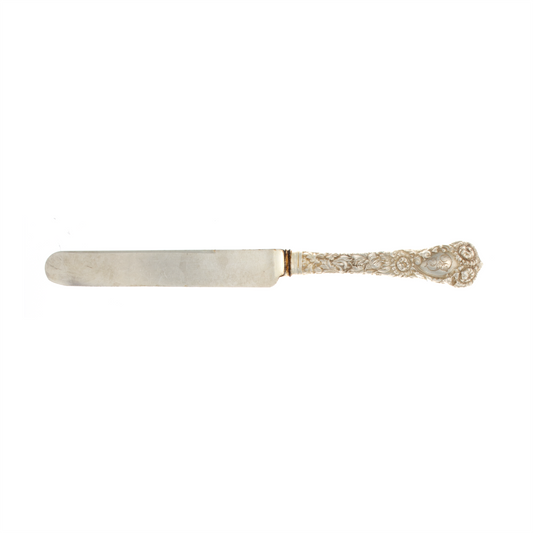 Durgin Chrysanthemum Sterling Silver Luncheon Knife