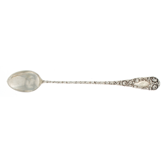 Durgin Chrysanthemum Sterling Silver Iced Teaspoon