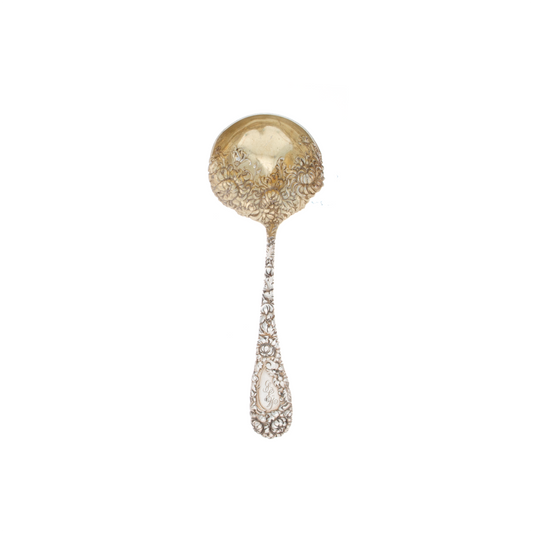 Durgin Chrysanthemum Sterling Sauce Ladle