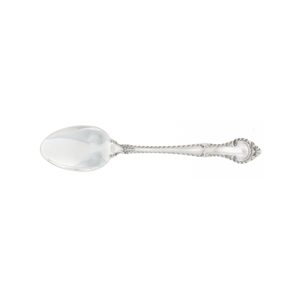 English Gadroon Sterling Silver Oval Soup Spoon