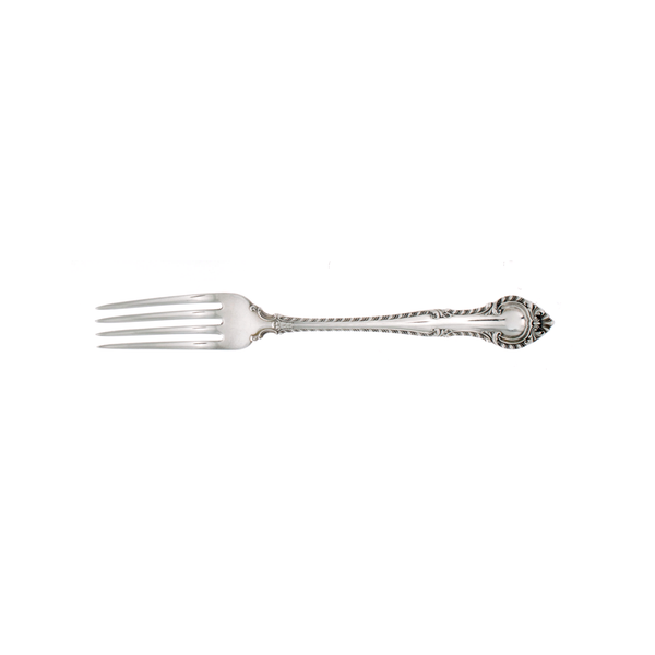 English Gadroon Sterling Silver Place Size Fork
