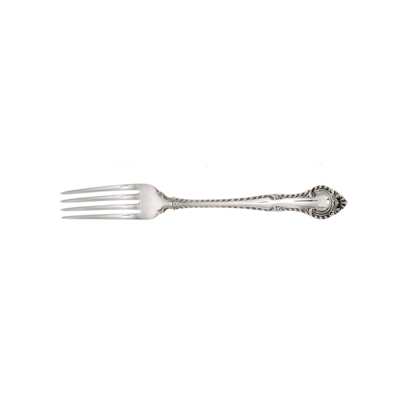 English Gadroon Sterling Silver Place Size Fork