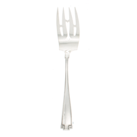 Etruscan Sterling Silver Large Cold Meat Fork